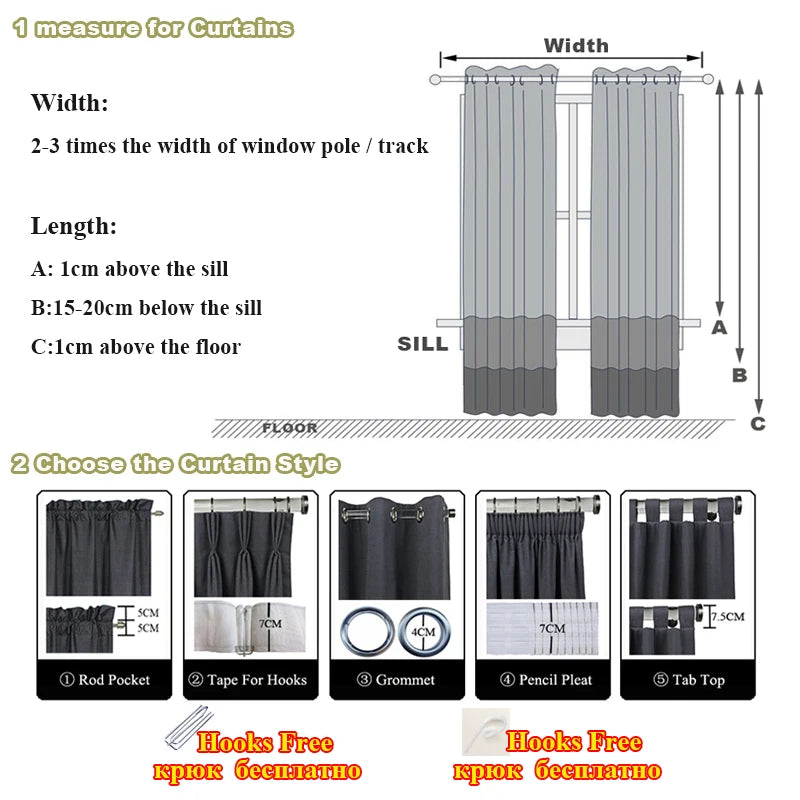 Hochwertige luxuriöse weiße Gardinen für Wohnzimmer Schlafzimmer