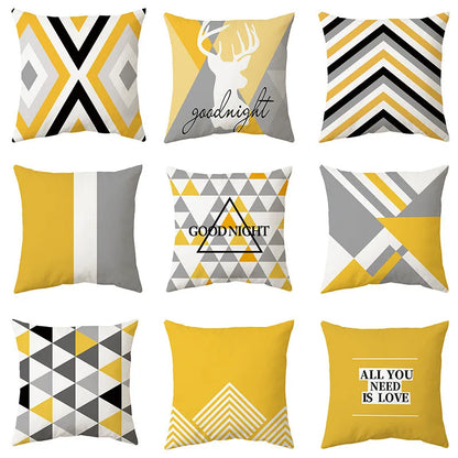 Dekokissen mit Füllung 40/45/50/60cm - Kissen verschiedene Muster