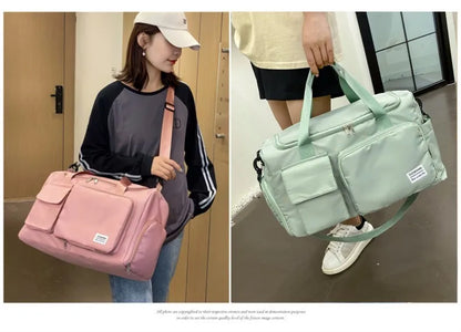 Sporttasche Damen und Herren Handtaschen Reisetasche 40x20x19cm