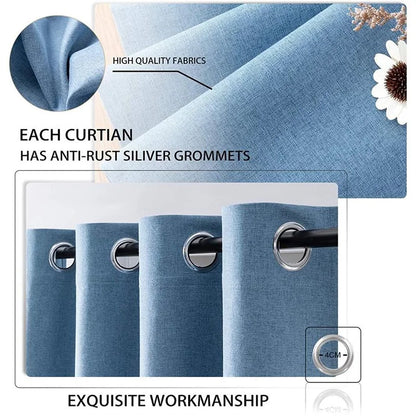 Vorhang für Wohnzimmer und Schlafzimmer 310cm Height 100% Blackout