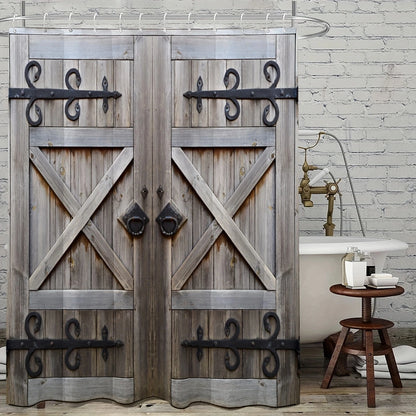 Duschvorhang Badezimmer- Vorhang für Badewanne Dusche bis zu 12 verschiedenen Motiven