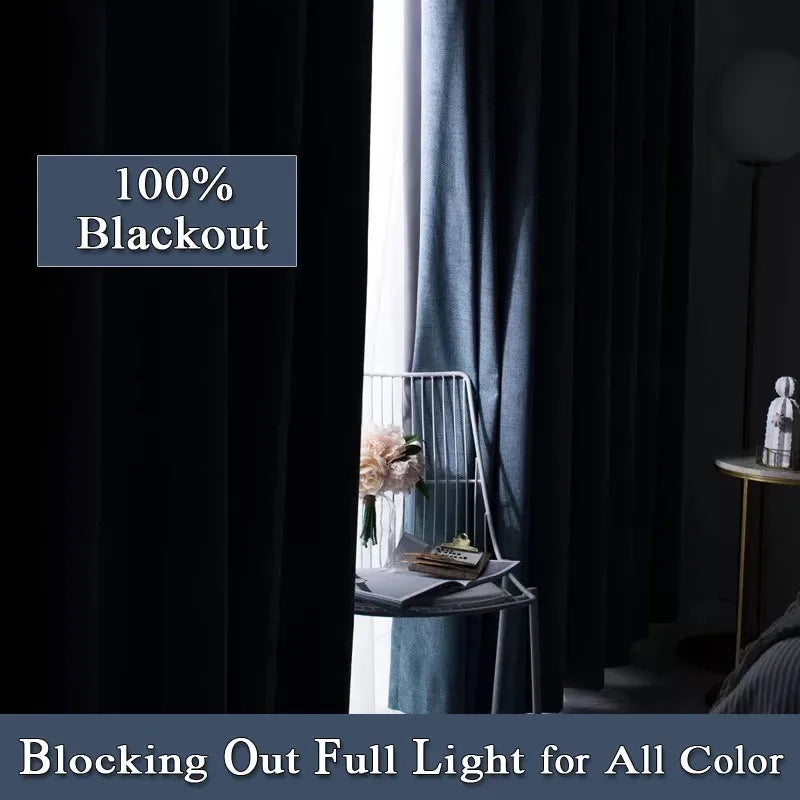 Vorhang für Wohnzimmer und Schlafzimmer 310cm Height 100% Blackout