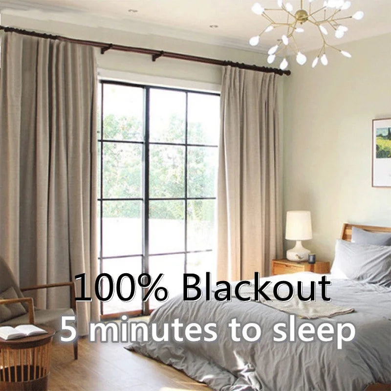 Vorhang für Wohnzimmer und Schlafzimmer 310cm Height 100% Blackout