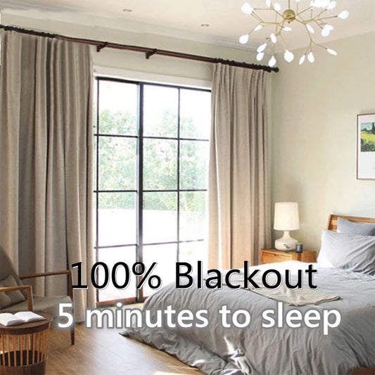Vorhang für Wohnzimmer und Schlafzimmer 310cm Height 100% Blackout