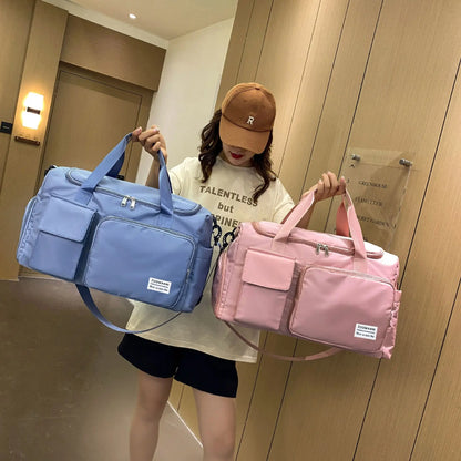 Sporttasche Damen und Herren Handtaschen Reisetasche 40x20x19cm