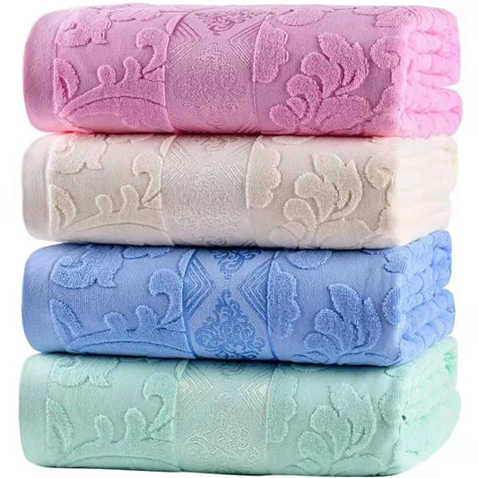 Summer Blankets For Beds Soft Warm 100% Cotton Single Double Size Solid Jacquard Summer Quilts Bedspread Towel Blankets