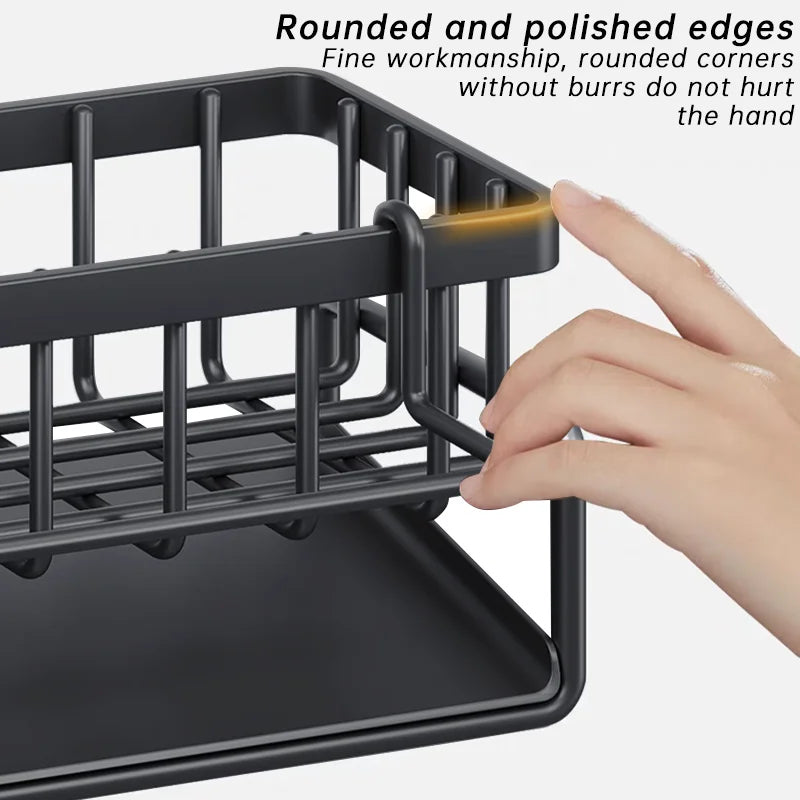 Geschirr regal Küchenspüle Abflussregal Organizer Regal