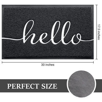 Front Doormats Entrance Mat Indoor Outdoor Water Absorption Floor Mats Non-Slip Back Rubber Welcome Doormat For Bathroom Kitchen