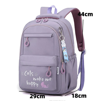 Kinder Schult asche neue süße Schule Rucksack für Mädchen Kinder Kawaii Bücher tasche Grundschüler Geschenk große Kapazität Rucksack