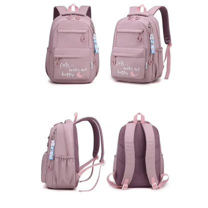Kinder Schult asche neue süße Schule Rucksack für Mädchen Kinder Kawaii Bücher tasche Grundschüler Geschenk große Kapazität Rucksack