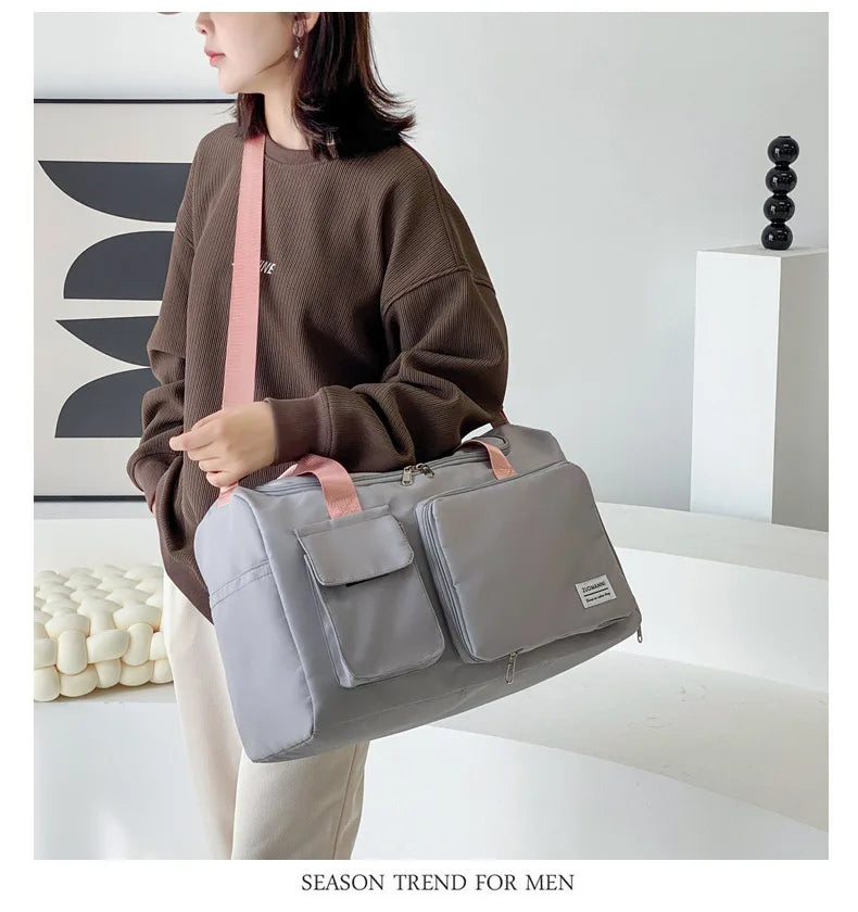 Sporttasche Damen und Herren Handtaschen Reisetasche 40x20x19cm