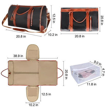 Reisetasche multifunktional wasserdichte tragbare Reisetasche 53x32x26 cm