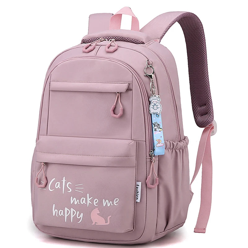 Kinder Schult asche neue süße Schule Rucksack für Mädchen Kinder Kawaii Bücher tasche Grundschüler Geschenk große Kapazität Rucksack