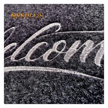 Welcome Front Door Mat Hallway Entrance Doormat Shoes Clean Carpet Rug 40x60cm Waterproof Anti-Slip Floor Mats Home Decoration